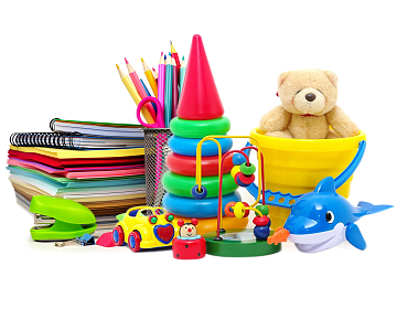 Игрушки и канцелярия