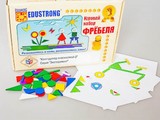 Игровой набор Фребеля "Конструктор плоскостной-2" (Серия "Эксперимент")