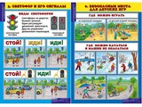 Комплект таблиц Окружающий мир 5-6 лет. "Безопасная дорога детства" (6 таблиц)
