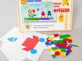 Игровой набор Фребеля "Конструктор плоскостной-1" (Серия "Эксперимент")