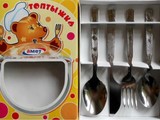 "Топтыжка" Набор детский  4-х предм.(стол.приборы) 1с31