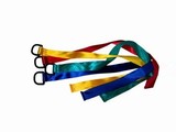 Лента гимнастическая шир 2,5см.на кольце 0,25 м