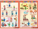 Комплект таблиц Окружающий мир 5-6 лет. "Я познаю мир".(13 таблиц+16 карт.)