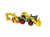 "КонсТрак", трактор-погрузчик с ковшом (в сеточке)