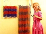 Деревянная планка для хранения бус