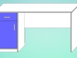Стол для кабинета врача 1-но тумбовый 1200х600х750