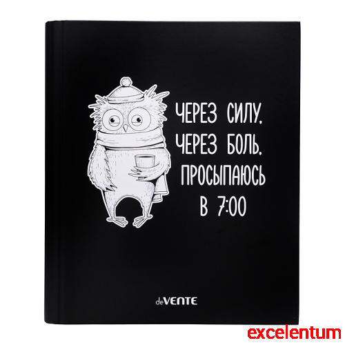 Тетрадь на кольцах А5 (170x215 мм) со сменным блоком "Утро" 120 листов, блок офсет 60 г/м² в клетку, обложка твердый переплет 7БЦ, цветная печать, матовая ламинация, термоусадочная пленка