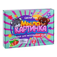 Набор для творчества "Мыло-картинка" Мышка и бобёр