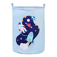Корзина для игрушек (голубая)
