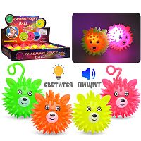 Игрушка-пищалка "Мишка" (6,5 см.) в коробке