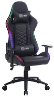 Кресло игровое Cactus  CS-CHR-0099BL с RGB подсветкой