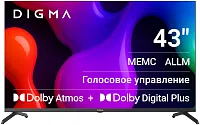 Телевизор QLED Digma 43" DM-LED43UQB31