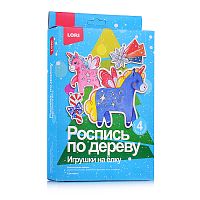 Роспись по дереву. Игрушки на ёлку "Единороги"