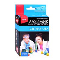 Химические опыты. Лава синяя