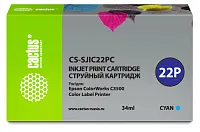 Картридж струйный Cactus CS-SJIC22PC