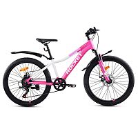 Велосипед 24" Rocket Vela alloy Pro, цвет розовый, размер 13"