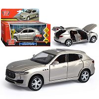 Машина металл Maserati Levante Hybrid 15,2 см, (свет-звук, откр.двери) инерц., в коробке