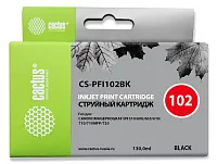 Картридж струйный Cactus CS-PFI102BK