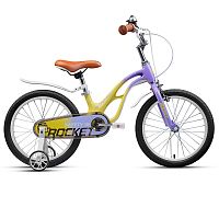 Велосипед 18" Rocket Sweety, цвет желто-фиолетовый