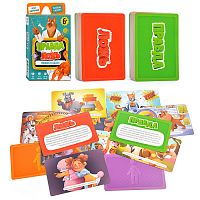 Игра карточная. Серия Правда-ложь. Кошки и собаки. 60 карточек. 8х12 см