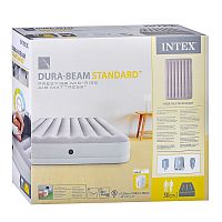 Надувной матрас 152х203х30см "Prestige" с USB насосом 5V, до 272кг, 64179 INTEX