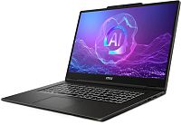 Ноутбук MSI Venture A17 AI A2HMG-002XRU Ryzen 7 260 16Gb SSD512Gb AMD Radeon 780M 17.3" IPS FHD (1920x1080) без ОС grey WiFi BT Cam (9S7-17UK11-002)
