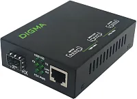 Медиаконвертер Digma  DMC-1G-SFPL