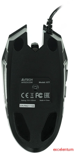 Мышь A4Tech X77 фото 2 Мышь A4Tech X77 фото 2