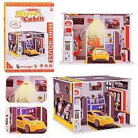 Конструктор "Автомастерская" 3D (41дет.) c подсветкой, в коробке