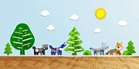 Комплексное настенное решение «В уютном лесу №2»