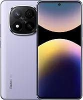 Смартфон Xiaomi Redmi Note 14 Pro+ 5G 512Gb 12Gb сиреневый моноблок 3G 4G 2Sim 6.67" 1220x2712 Android 14 200Mpix 802.11 a/b/g/n/ac/ax NFC GPS GSM900/1800 Protect A-GPS