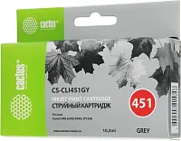 Картридж струйный Cactus CS-CLI451GY
