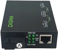 Медиаконвертер Digma  DMC-1G35-20AL