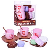Игровой набор "Шоколадница" 15 предметов в блистерной коробке
