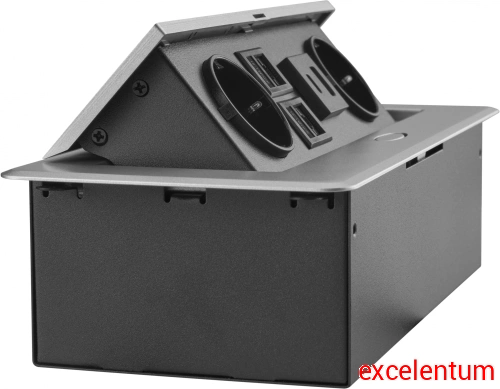 Розетка Cactus CS-SOCKET-EU2-USBA/C-NET фото 3 Розетка Cactus CS-SOCKET-EU2-USBA/C-NET фото 3