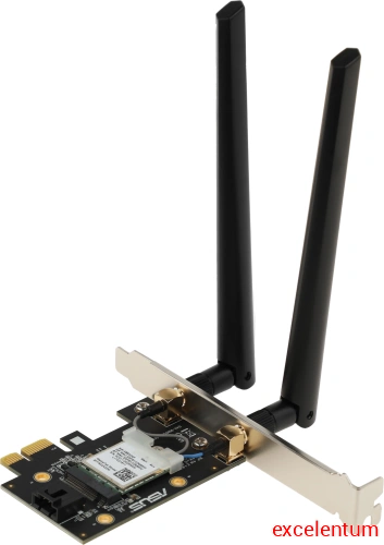Сетевой адаптер Wi-Fi + Bluetooth Asus PCE-AXE5400