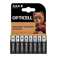 Батарейки алкалиновые OPTICELL BASIC LR03 BL8