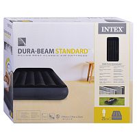 Матрас надувной Pillow Rest Classic Fiber-Tech, 99 х 191 х 25 см, 64141 INTEX