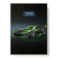 Книжка записная А6+ 80л., "СпортКар"