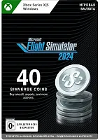 Код активации пополнение игровой валюты Microsoft Flight Simulator 2024 40 Simverse Coins Xbox/ПК