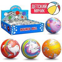 Мяч детский "Единорожка" PU (7см) в коробке