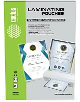 Пленка для ламинирования Cactus 100мкм A3 (25шт) глянцевая 426x303мм  CS-LPGA310025