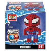 Конструктор 3D сборная фигурка "Супергерои" 241 дет.
