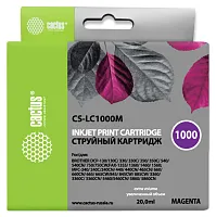 Картридж струйный Cactus CS-LC1000M