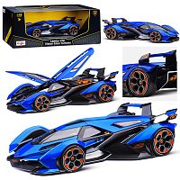 Машинка die-cast Lamborghini V12 Vision Gran Turismo, 1:18, синяя