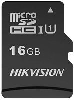 Флеш карта microSDHC 16GB Hikvision  HS-TF-C1(STD)/16G/Adapter