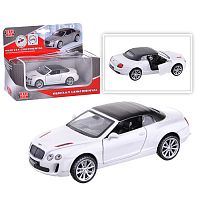 Машина металл Bentley Continental инерционный механизм