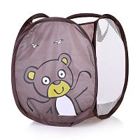Корзина для игрушек "Мишка и чайки" 32*38 см.