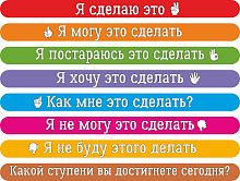 Интерьерная наклейка на лестницу Я СДЕЛАЮ ЭТО