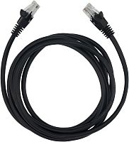 Патч-корд Buro UTP 4 пары cat.5E CCA molded 2м черный RJ-45 (m)-RJ-45 (m)